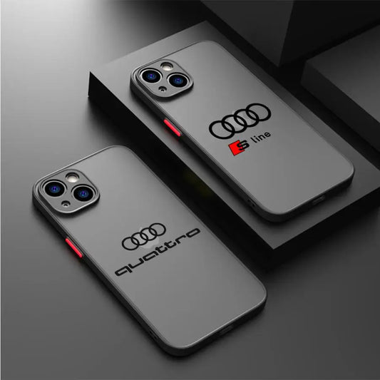 RS6-Audi Wheels Phone Case for iPhone 16 15 14 13 12 11 XR XS 8 7 Matte Soft Cover Shell