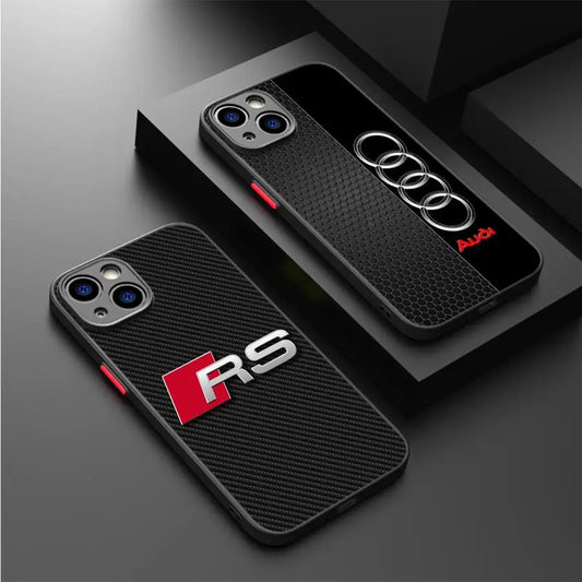 Sports-Car Audi Phone Case for iPhone 16 15 Pro Max 14 Plus 11 12 13 Pro Max SE 8 7 14 Pro X XS XR 15Pro 12 Mini funda